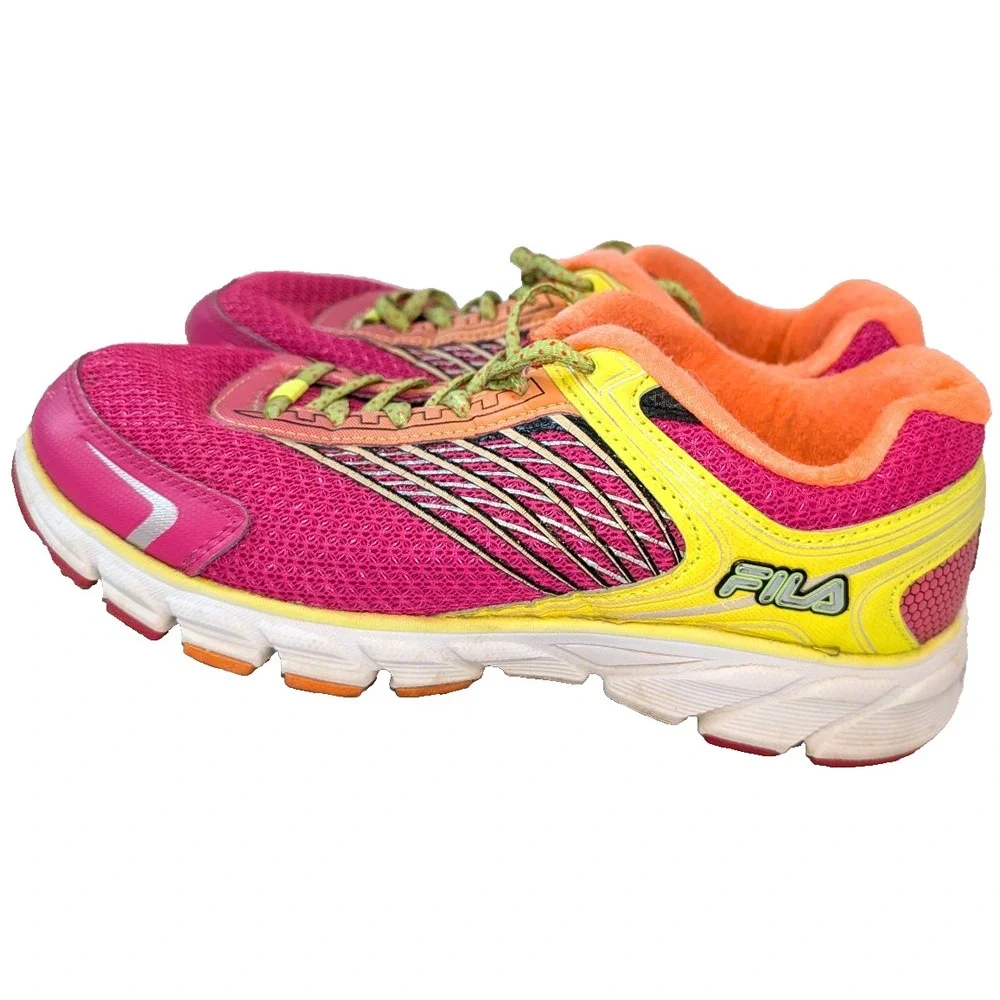 Fila Womens Cool Max, Memory Narrow Escape Pink Running Shoes Sneakers Sz 8.5